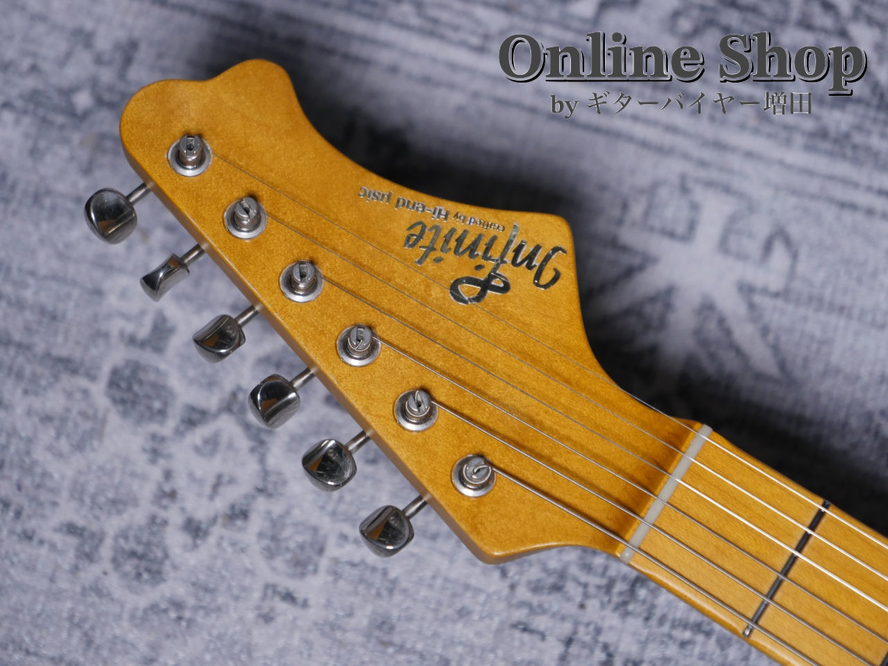 USED 2021s Infinite Fullsize Trad ST Aged Black / Maple