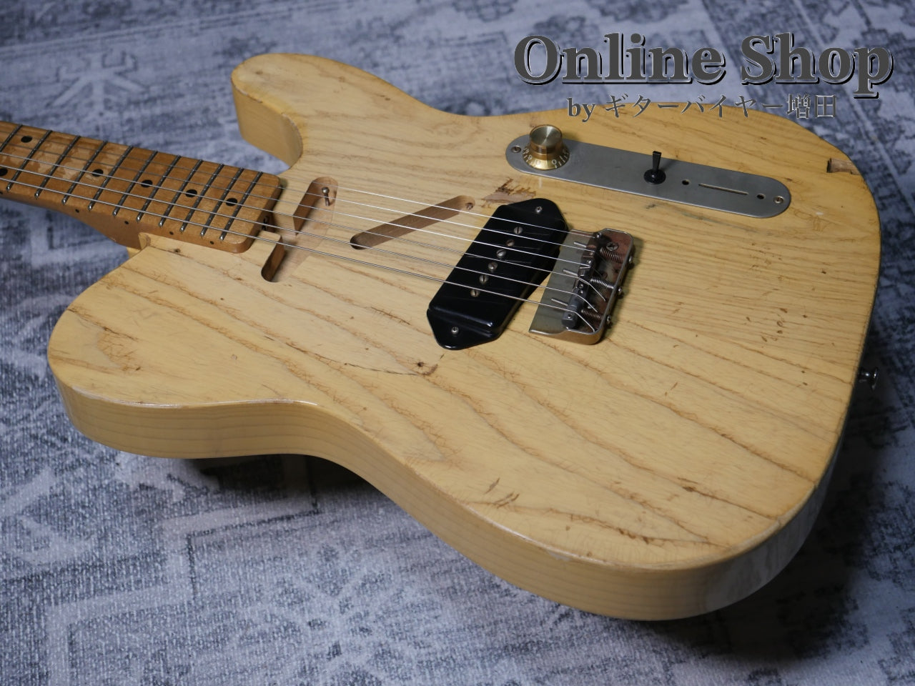 USED 2016 RS Guitarworks Old Friend Slab Work Horse Road Warrior Butterscotch