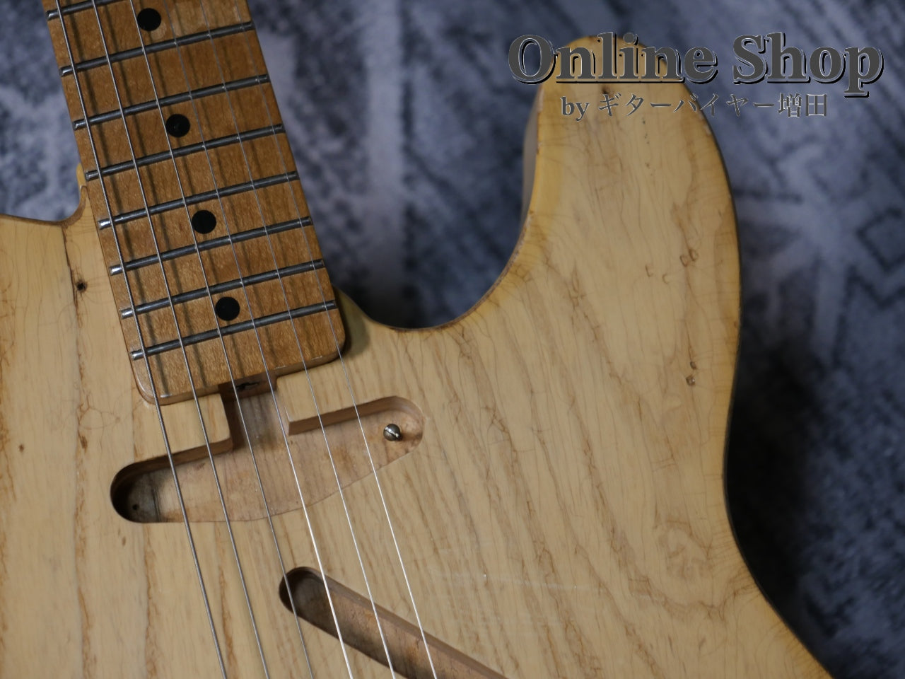 USED 2016 RS Guitarworks Old Friend Slab Work Horse Road Warrior Butterscotch