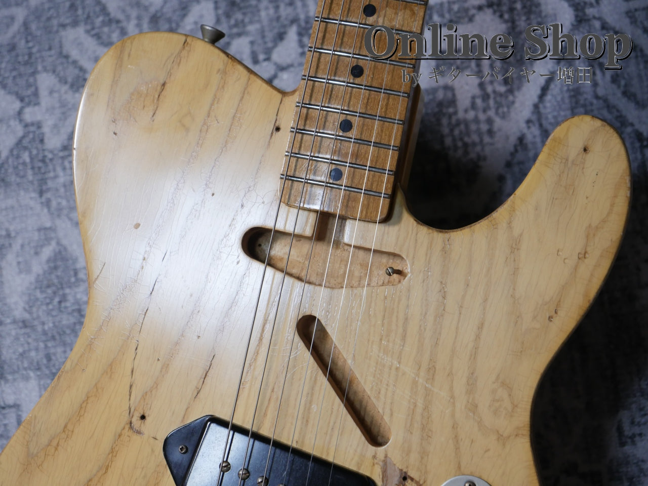 USED 2016 RS Guitarworks Old Friend Slab Work Horse Road Warrior Butterscotch