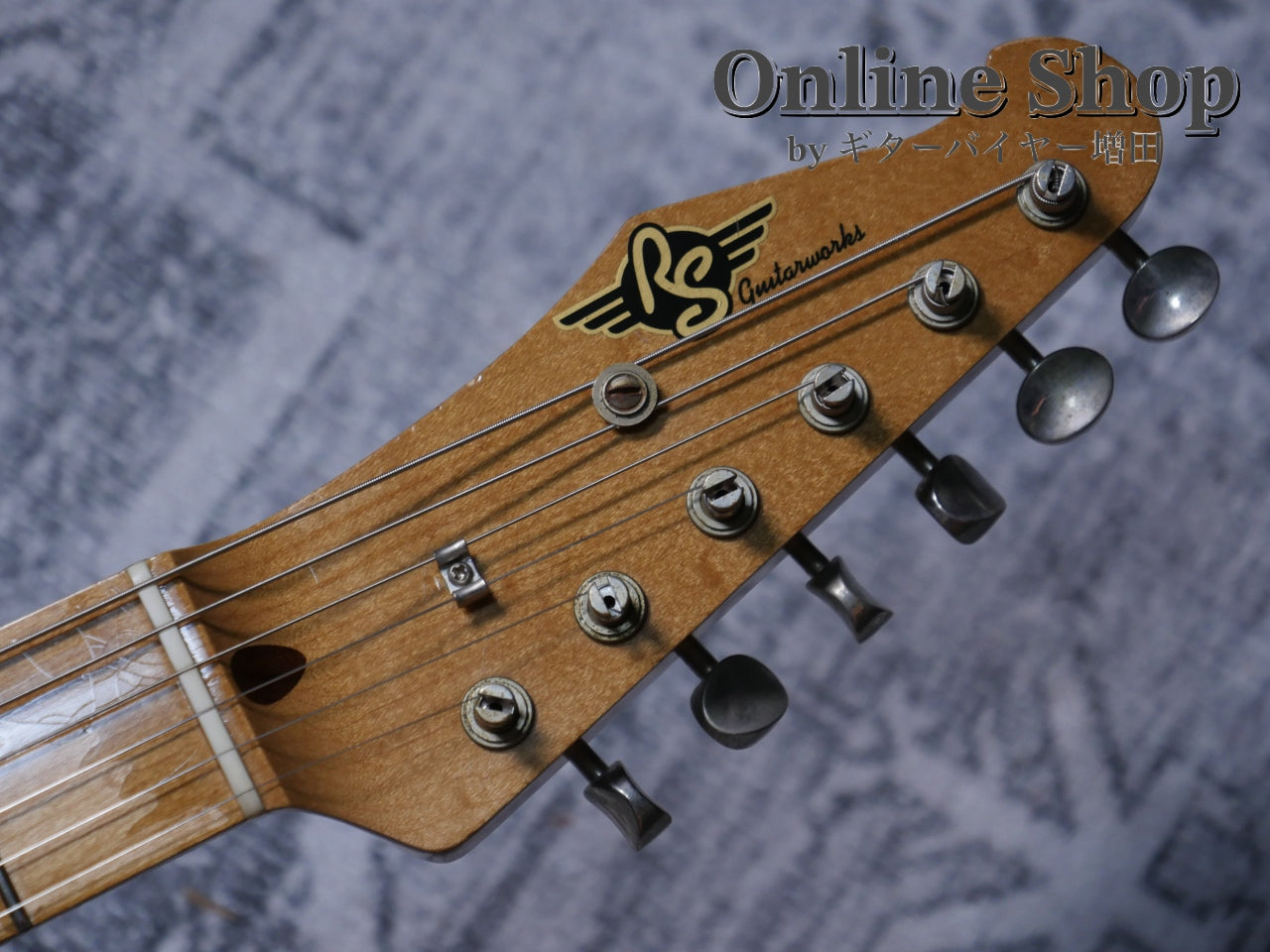 USED 2016 RS Guitarworks Old Friend Slab Work Horse Road Warrior Butterscotch