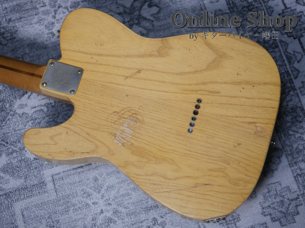 USED 2016 RS Guitarworks Old Friend Slab Work Horse Road Warrior Butterscotch