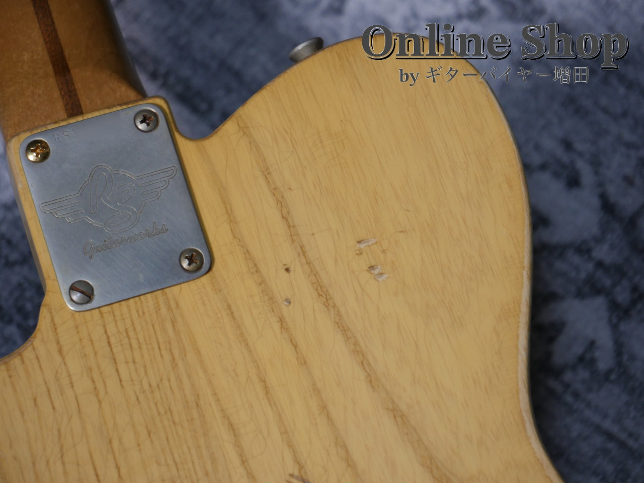 USED 2016 RS Guitarworks Old Friend Slab Work Horse Road Warrior Butterscotch