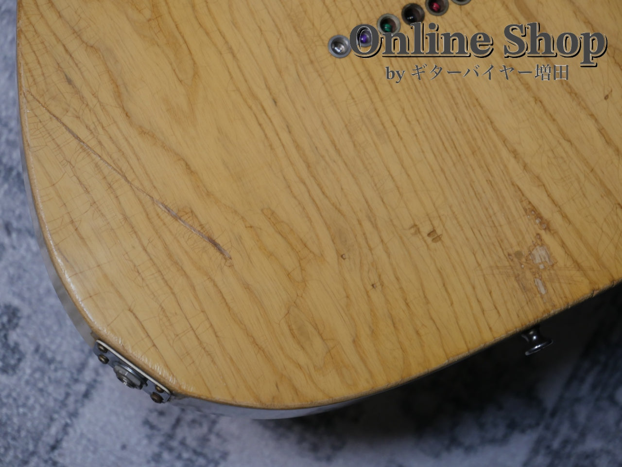 USED 2016 RS Guitarworks Old Friend Slab Work Horse Road Warrior Butterscotch