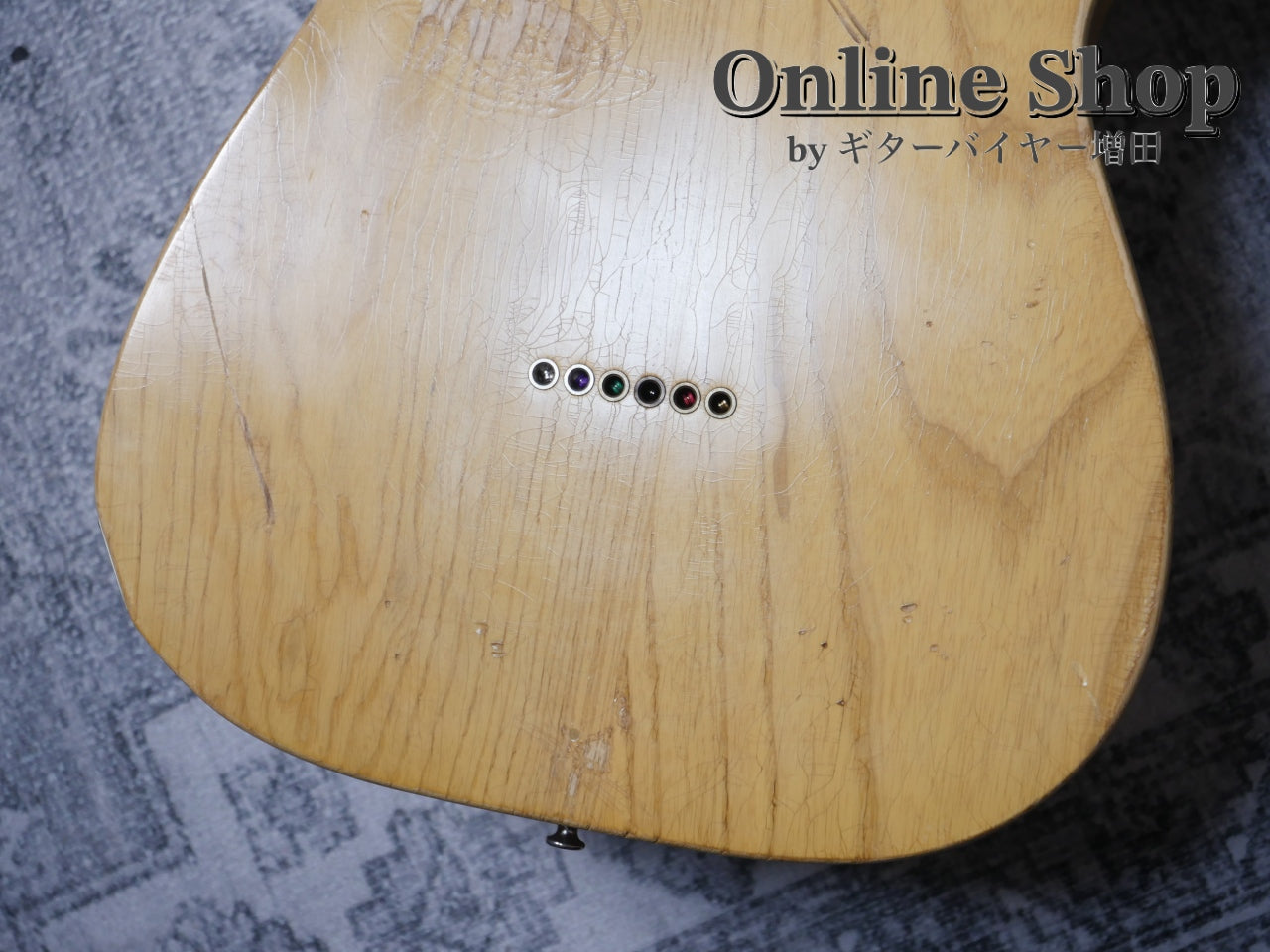 USED 2016 RS Guitarworks Old Friend Slab Work Horse Road Warrior Butterscotch