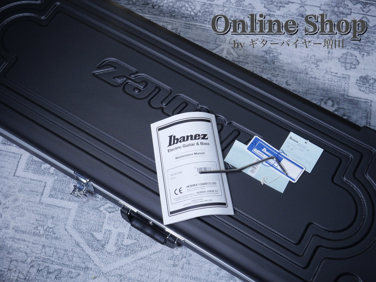 USED 2020 Ibanez Prestige AZ2402 Black Flat