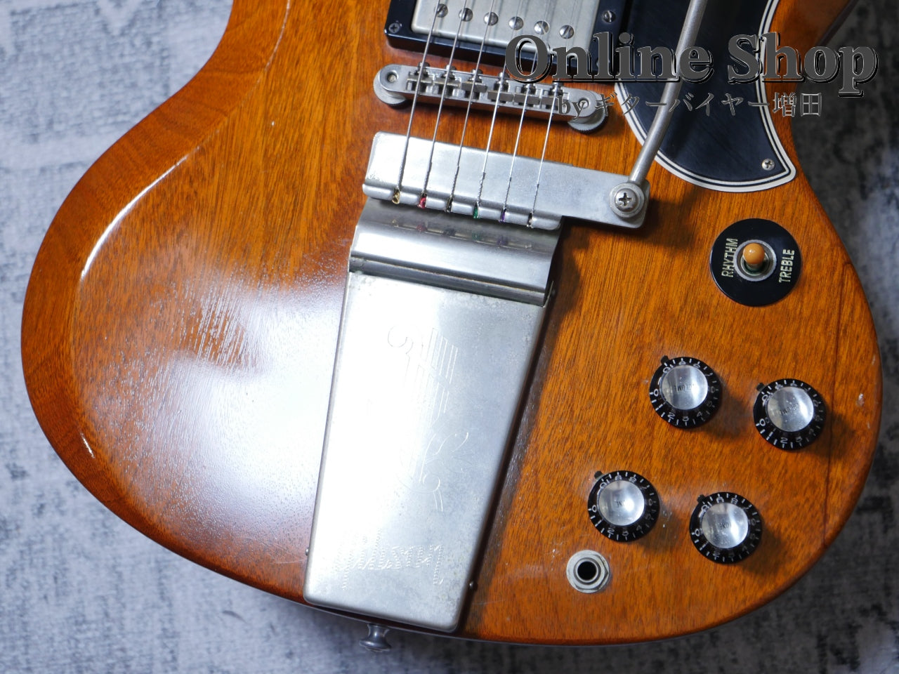 USED 2000 Gibson Custom Shop Historic Collection Les Paul SG Standard Reissue w/ Aged Hardware & Maestro Faded Cherry