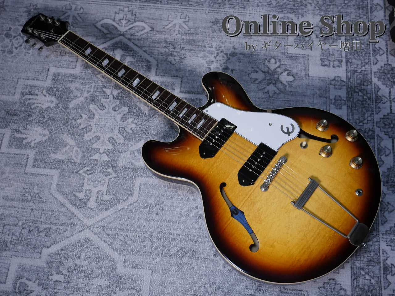 USED 2021 Epiphone USA Casino Vintage Sunburst