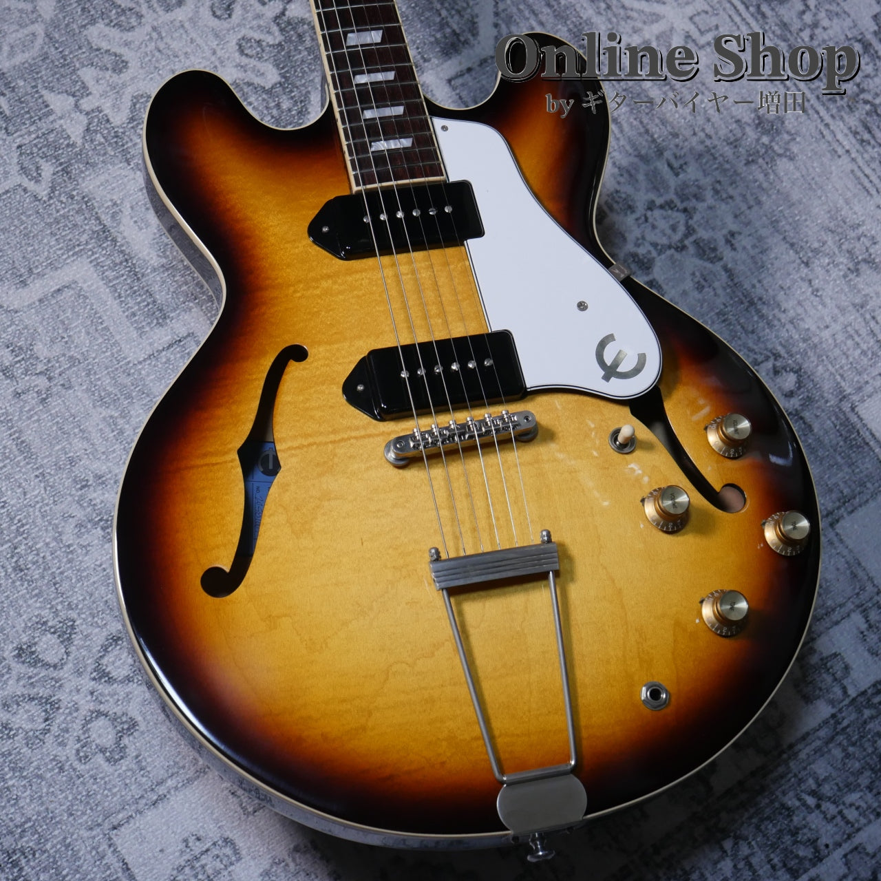 k1ricoさん 専用Epiphone usa casino 2021年製 USED 2021 Epiphone USA Casino Vintage Sunburst – ギター