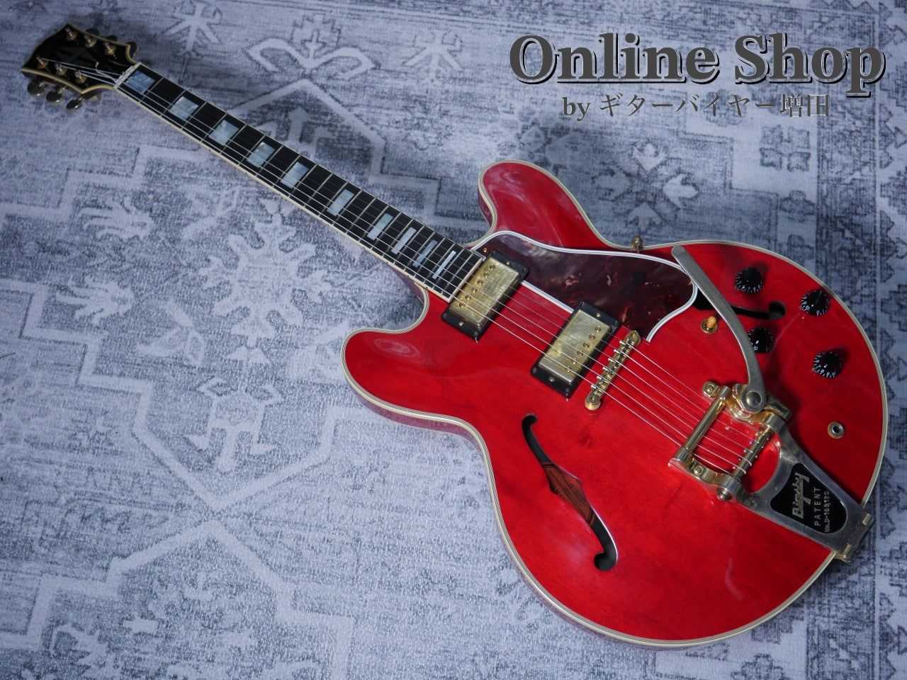 USED 2015 Gibson Memphis ES-355 Bigsby 60s Cherry