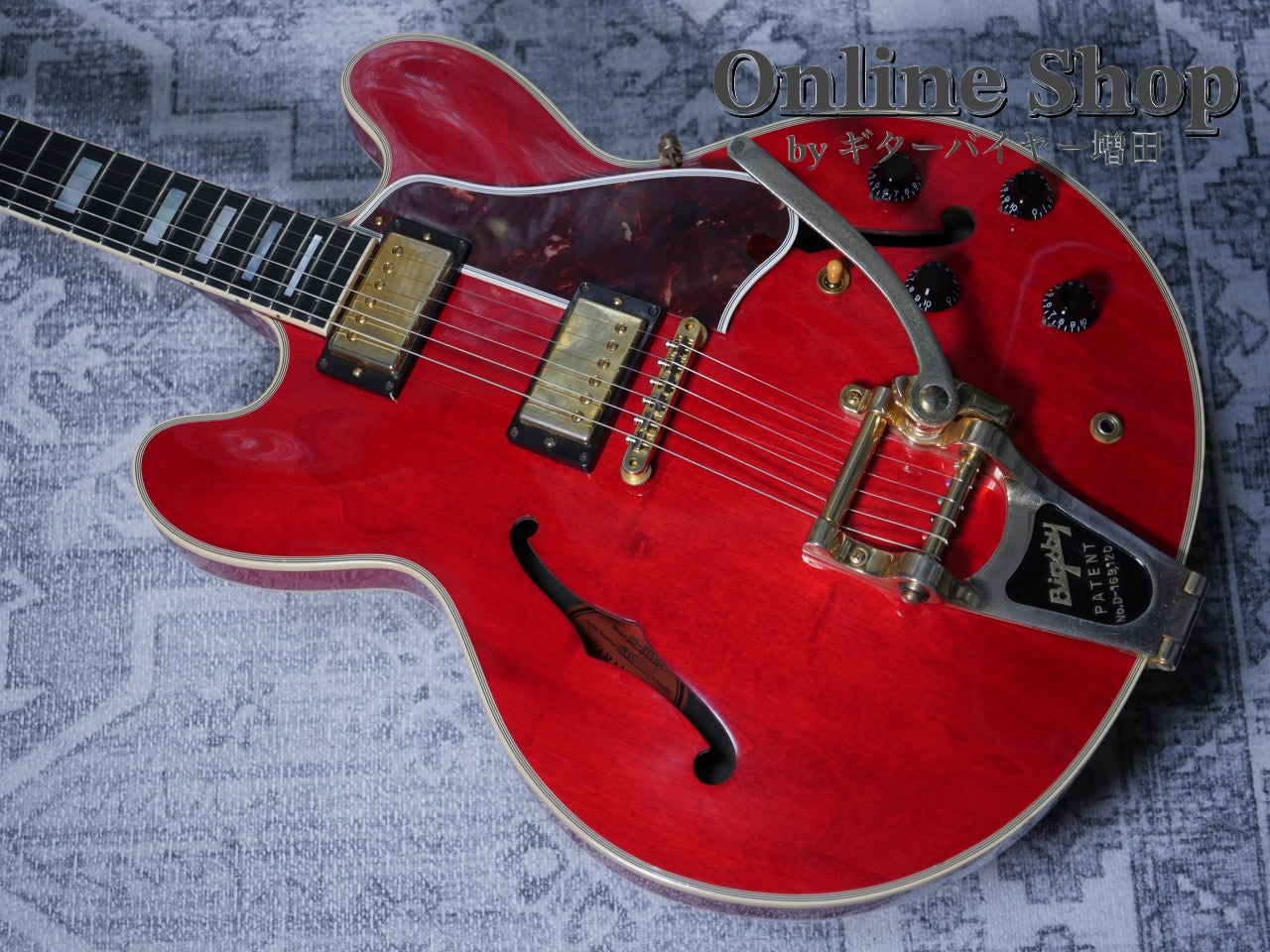 USED 2015 Gibson Memphis ES-355 Bigsby 60s Cherry