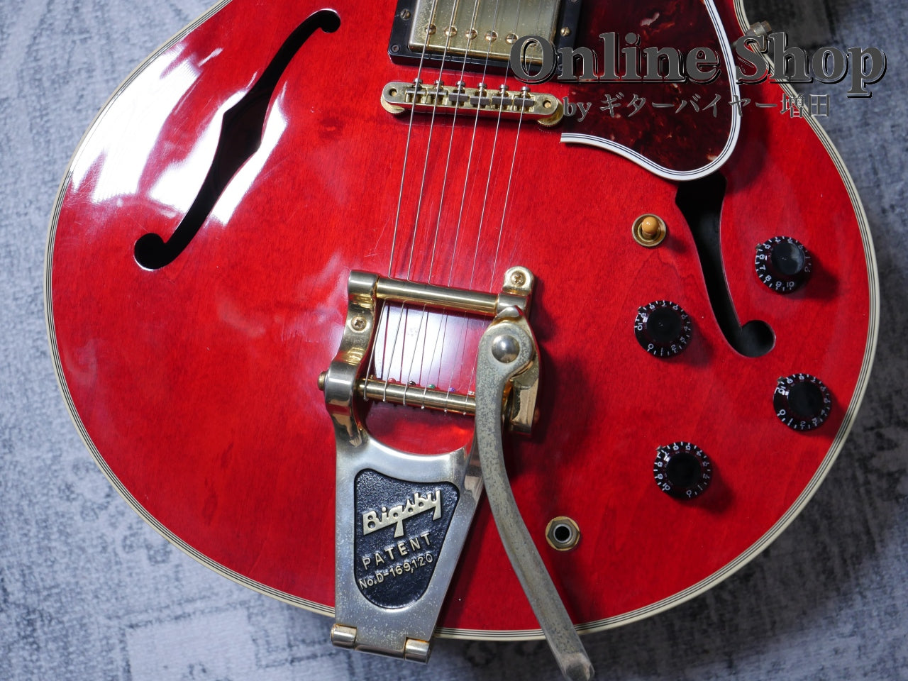 USED 2015 Gibson Memphis ES-355 Bigsby 60s Cherry