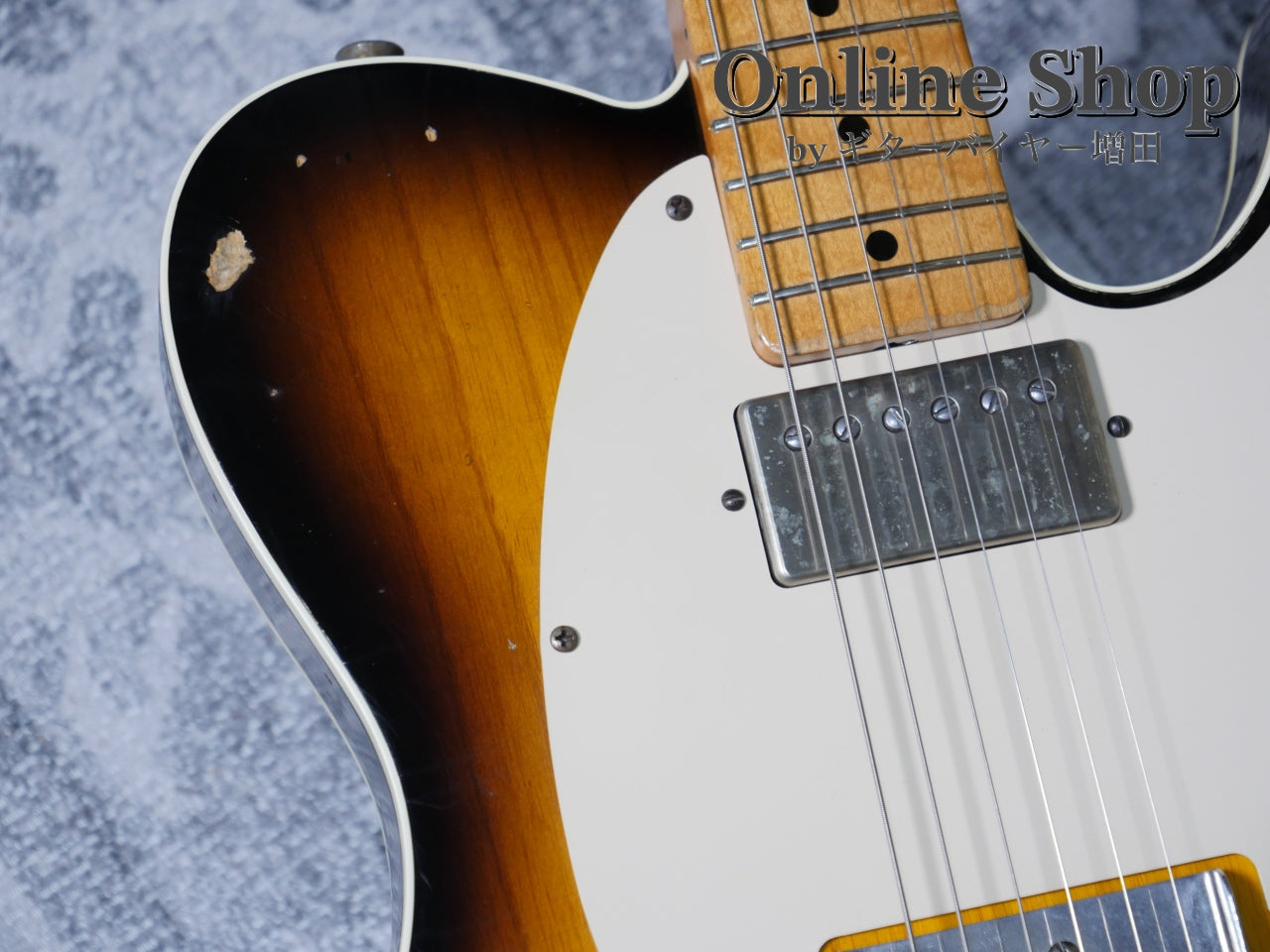 USED 2007 Fender Custom Shop TBC 1959 Custom Esquire Relic 2-Color Sunburst