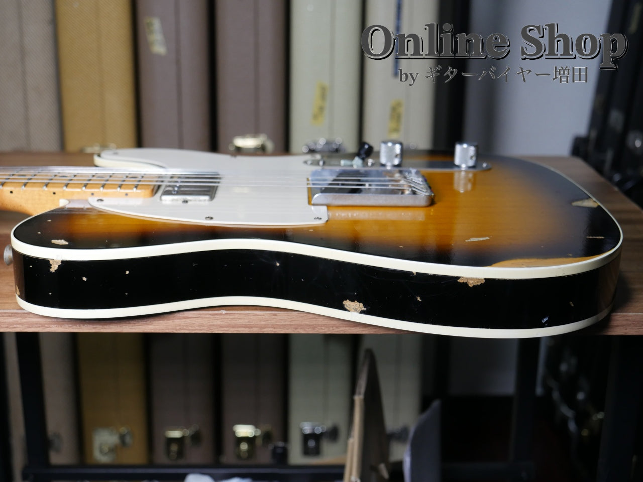 USED 2007 Fender Custom Shop TBC 1959 Custom Esquire Relic 2-Color Sunburst