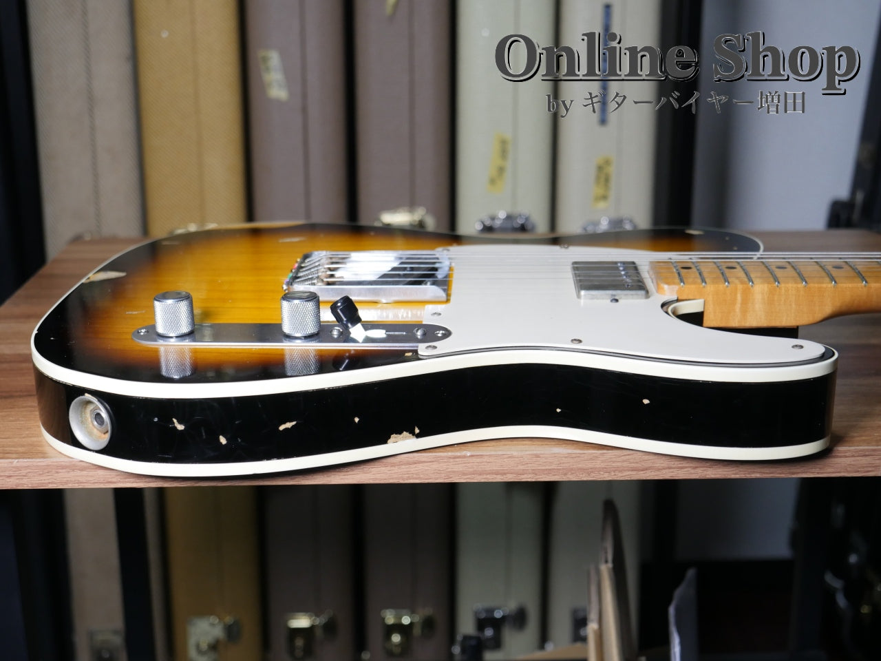 USED 2007 Fender Custom Shop TBC 1959 Custom Esquire Relic 2-Color Sunburst