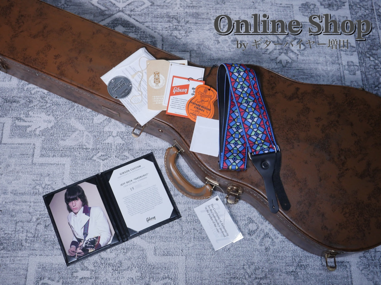 USED 2024 Gibson Custom Shop Jeff Beck “YardBurst” 1959 Les Paul Standard Dark Cherry Sunburst