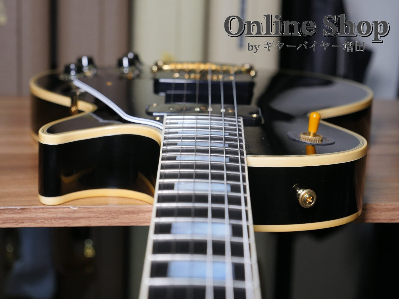 【商談中】USED 2025 Gibson Custom Shop Historic Collection 1954 Les Paul Custom Staple Pickup Reissue VOS Ebony