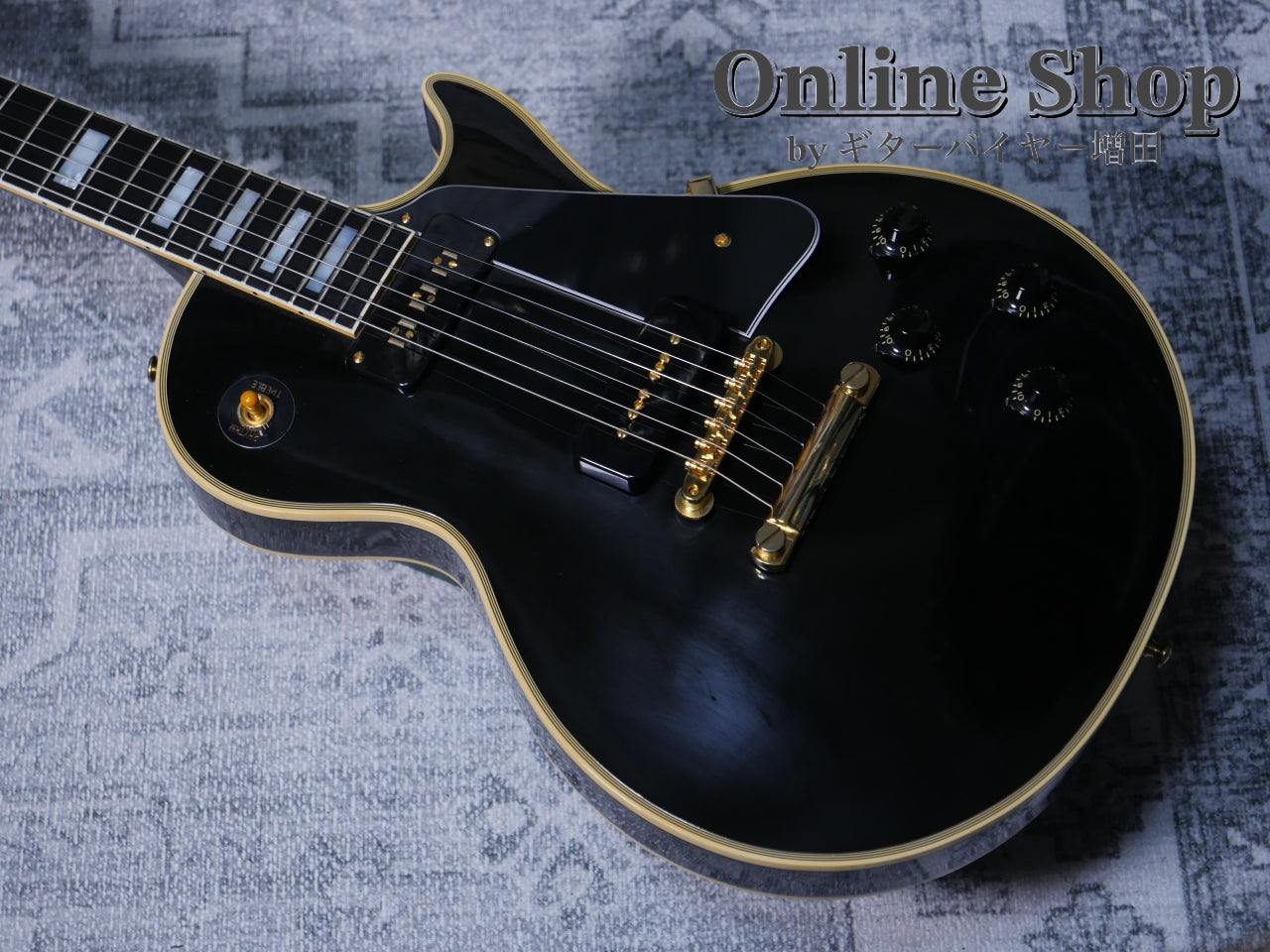 【商談中】USED 2025 Gibson Custom Shop Historic Collection 1954 Les Paul Custom Staple Pickup Reissue VOS Ebony