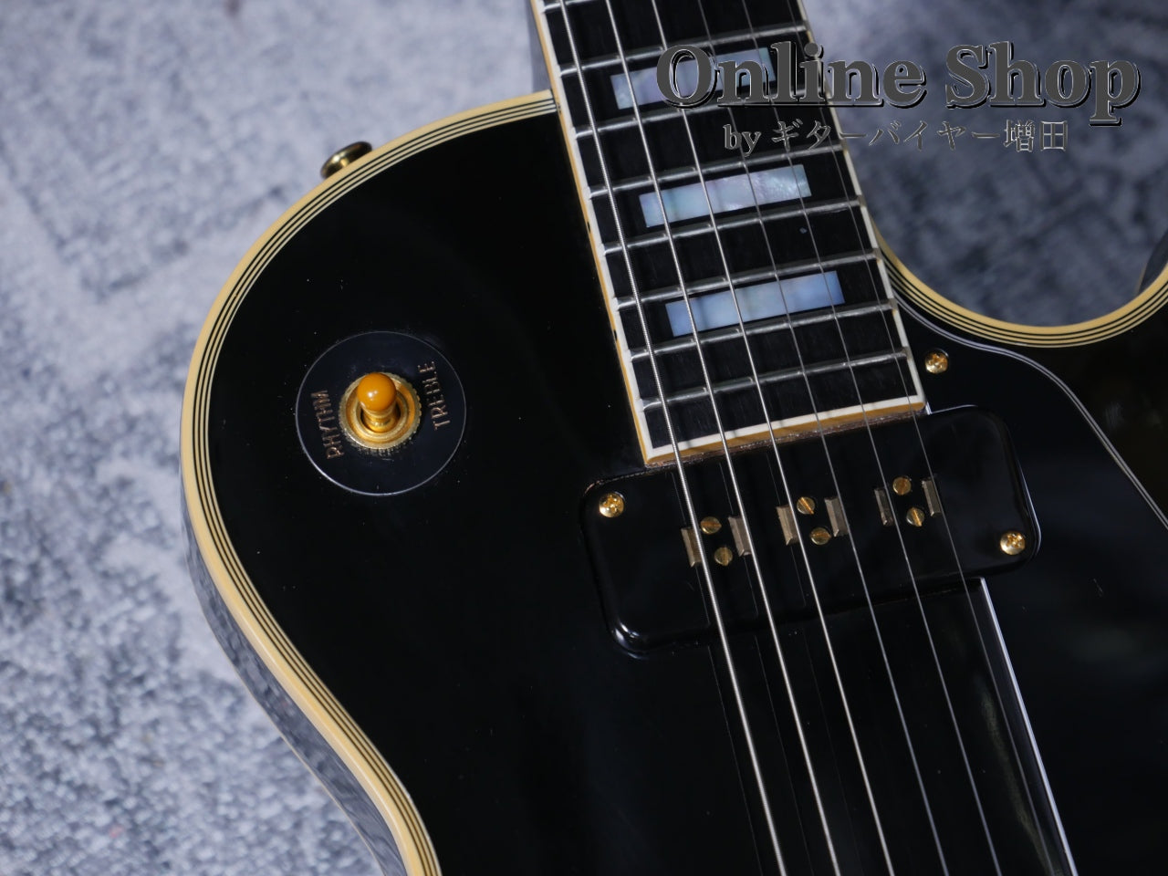 【商談中】USED 2025 Gibson Custom Shop Historic Collection 1954 Les Paul Custom Staple Pickup Reissue VOS Ebony
