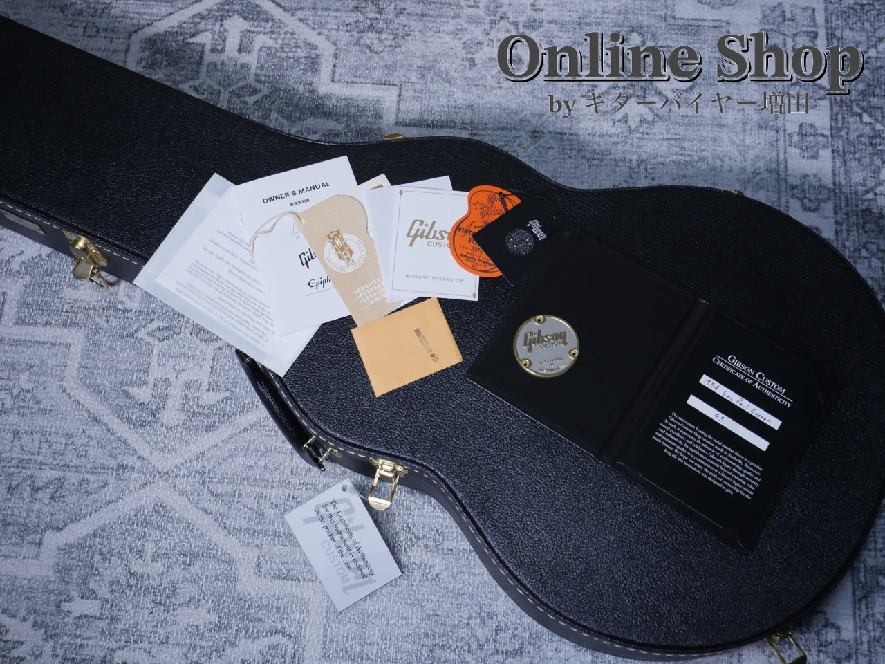 【商談中】USED 2025 Gibson Custom Shop Historic Collection 1954 Les Paul Custom Staple Pickup Reissue VOS Ebony