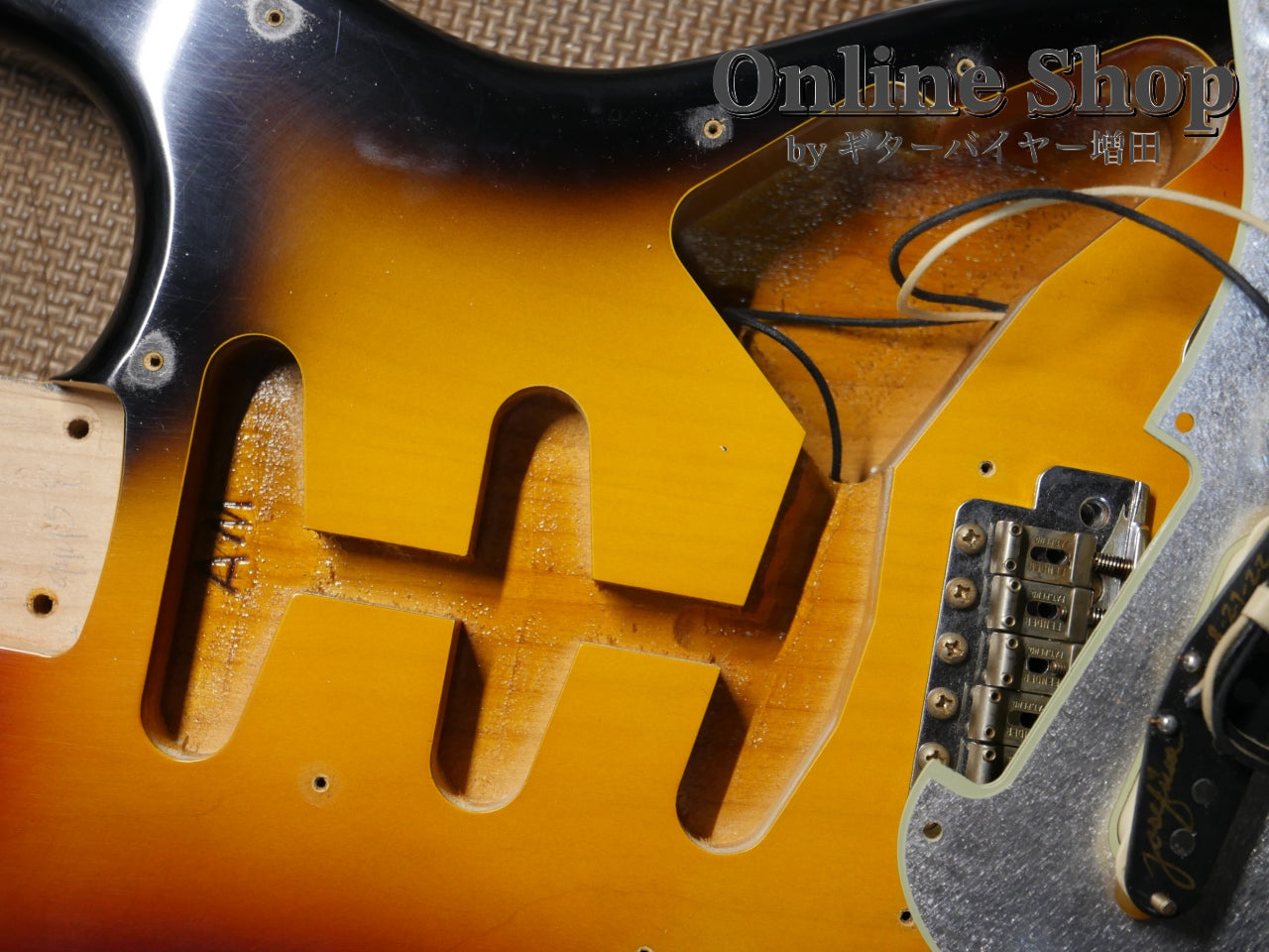 USED 2022 Fender Custom Shop MBS "Austin MacNutt" 1961 Stratocaster Journeyman Relic 3-Color Sunburst
