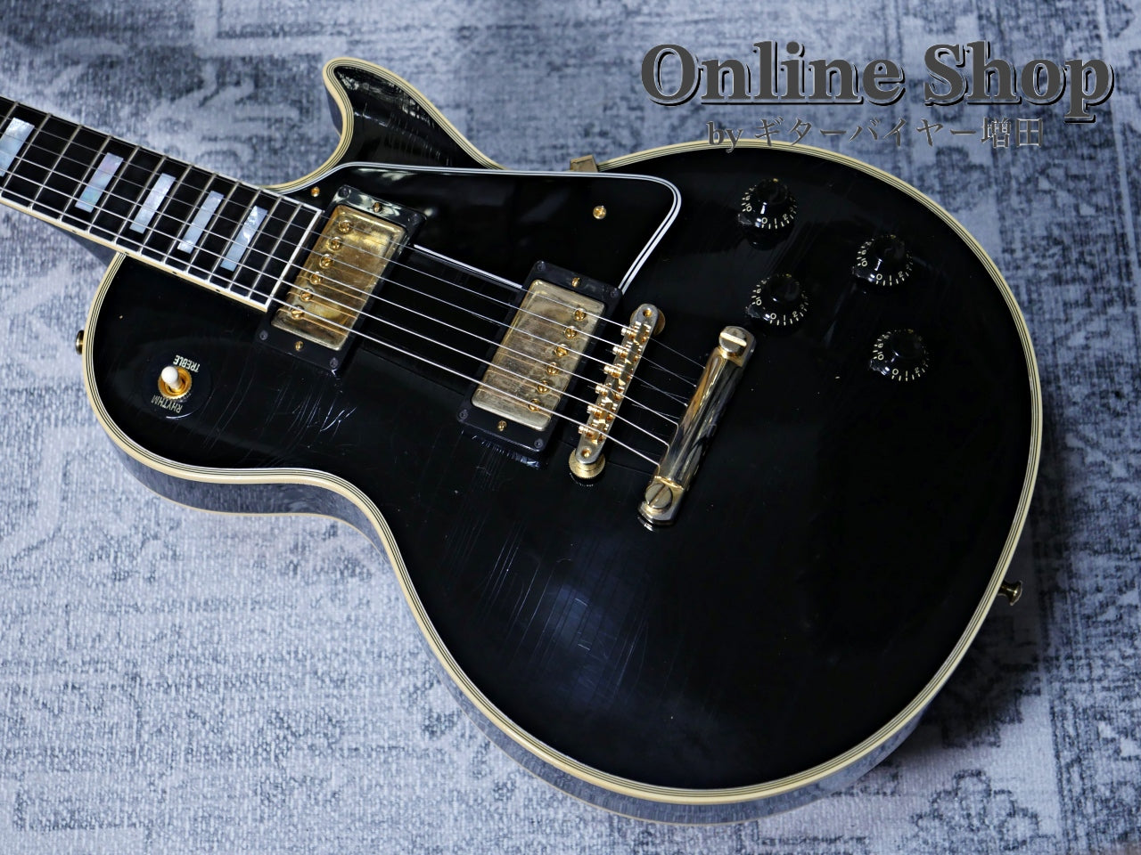 USED 2022 Gibson Custom Shop Murphy Lab 1957 Les Paul Custom Reissue Ebony 2-Pickups Ultra Light Aged