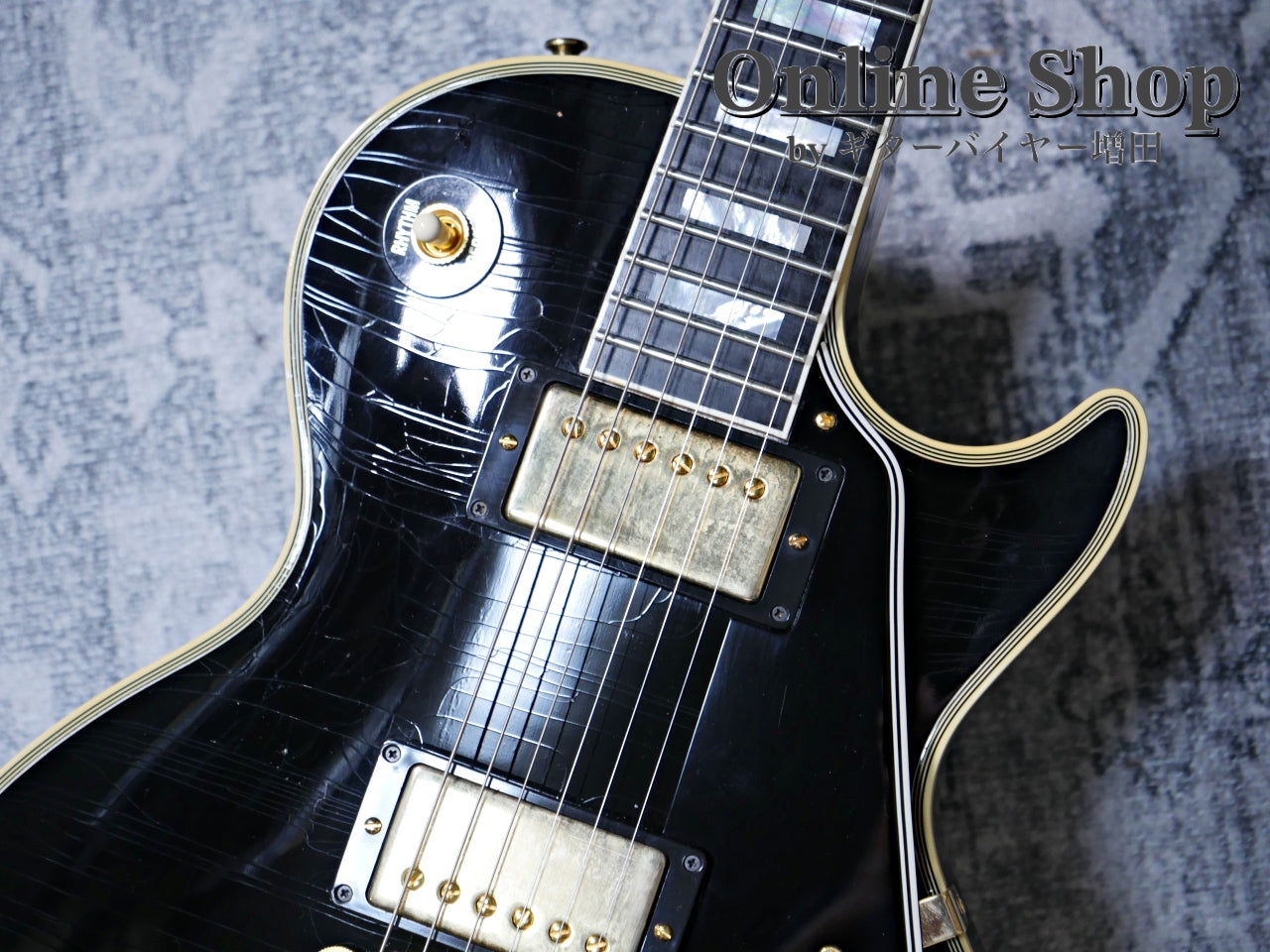 USED 2022 Gibson Custom Shop Murphy Lab 1957 Les Paul Custom Reissue Ebony 2-Pickups Ultra Light Aged