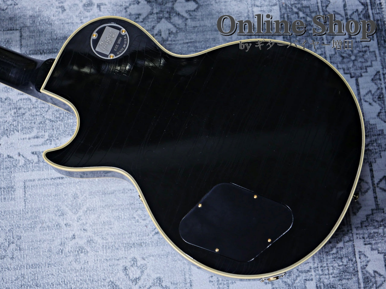 USED 2022 Gibson Custom Shop Murphy Lab 1957 Les Paul Custom Reissue Ebony 2-Pickups Ultra Light Aged