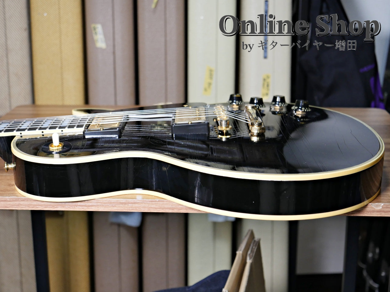 USED 2022 Gibson Custom Shop Murphy Lab 1957 Les Paul Custom Reissue Ebony 2-Pickups Ultra Light Aged