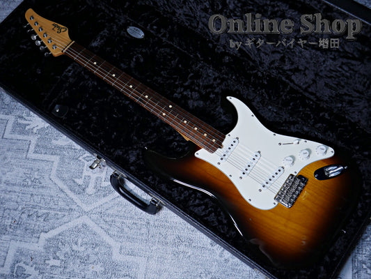 USED 2001 Suhr Classic S "Brazilian Rosewood FB" 2 Tone Tobacco Burst