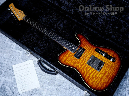 USED Sadowsky NYC Standard T-Style "Brazilian Rosewood FB" 59 Burst