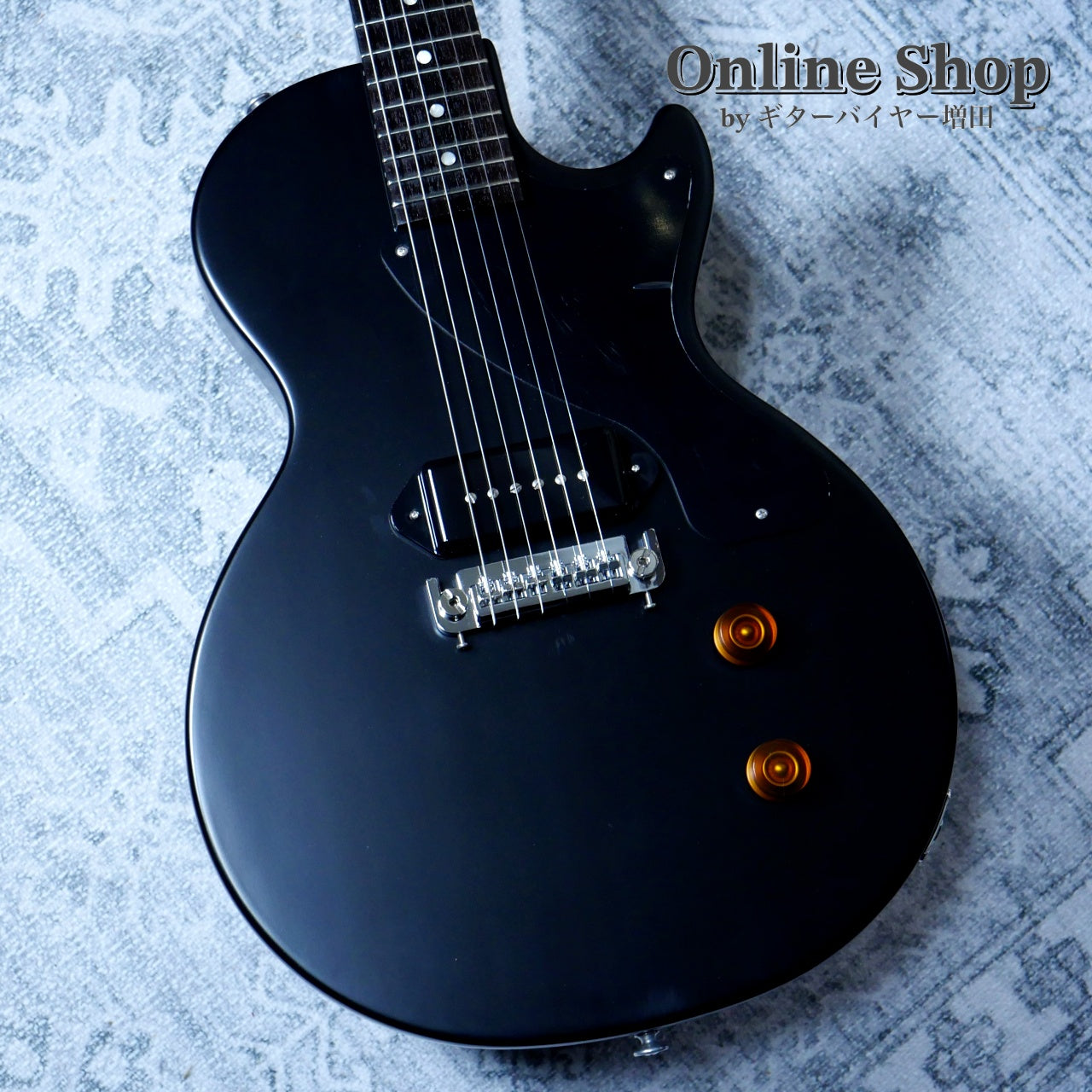 USED 2024 Gibson Charlie Starr Les Paul Junior Satin Ebony