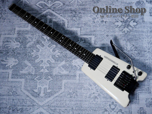 【HOLD】USED 1989 Steinberger GL2T-W White