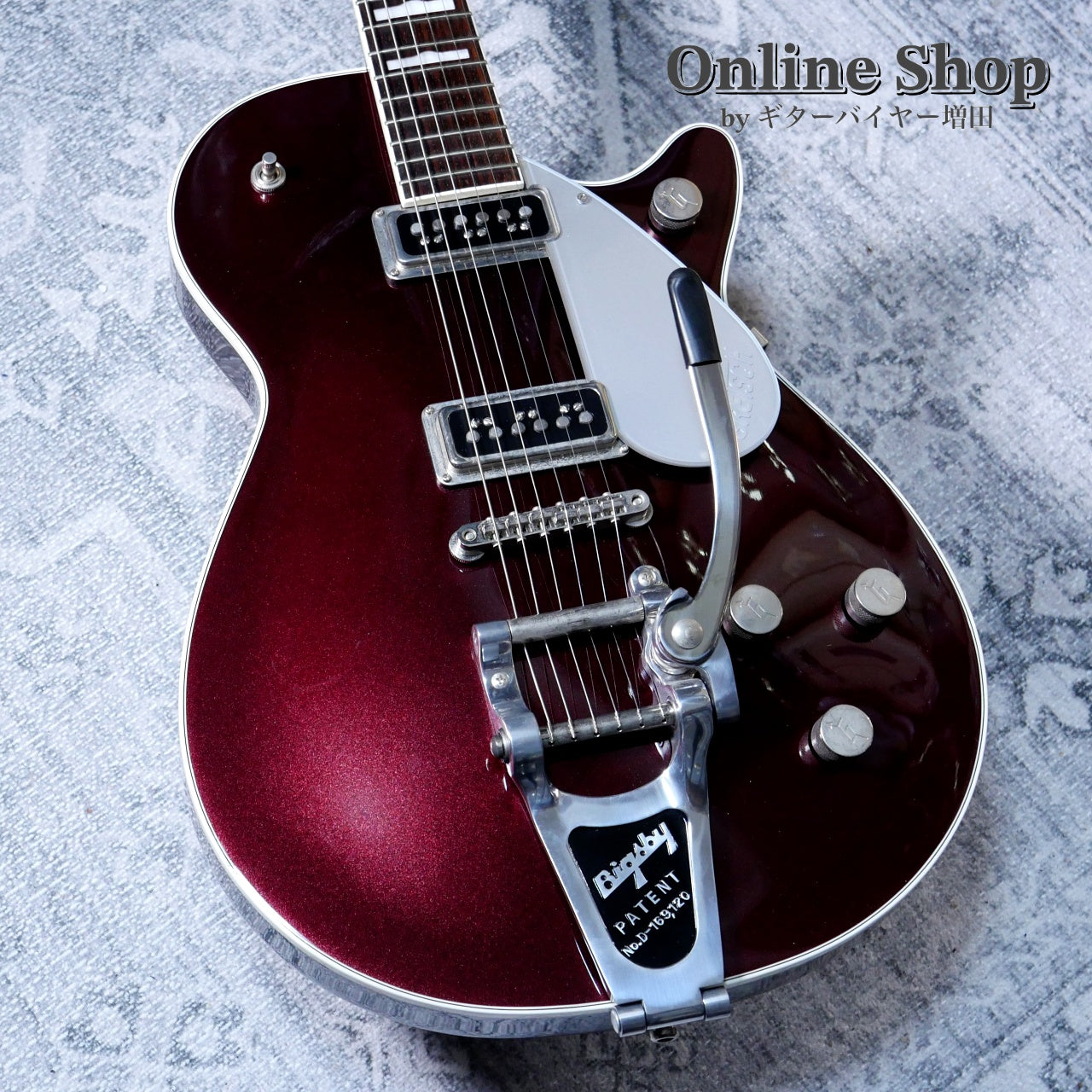 USED 2020 Gretsch G6128T Players Edition Jet DS with Bigsby Dark