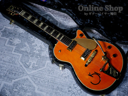 USED 2006 Gretsch G6130W Roundup with Leather Trim Western Maple Stain