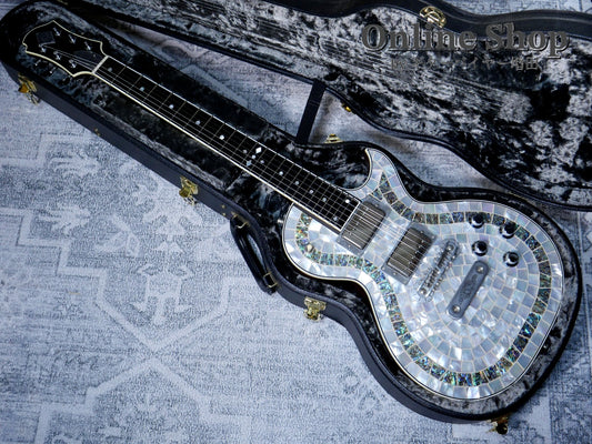 USED 2014 Zemaitis Custom Shop CS24PF Pearl Front "Little Ring"