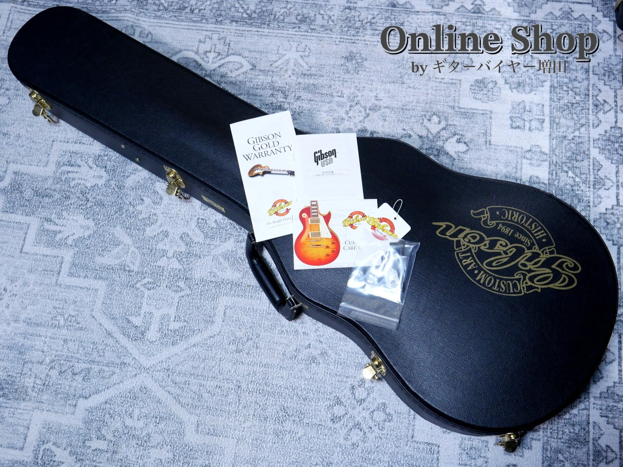 USED 2004 Gibson Custom Shop 1968 Les Paul Custom Ebony