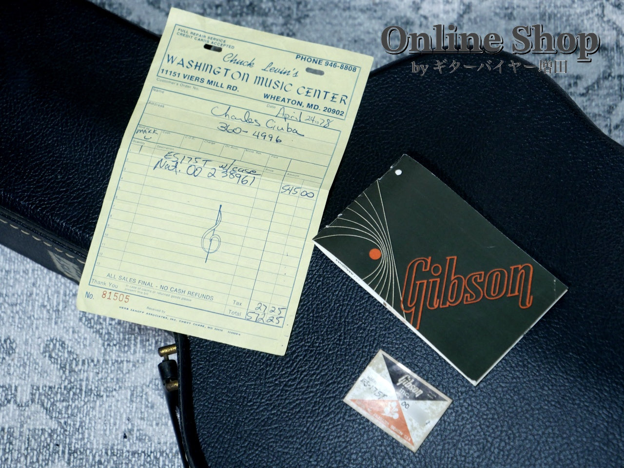 VINTAGE 1976 Gibson ES-175T Natural