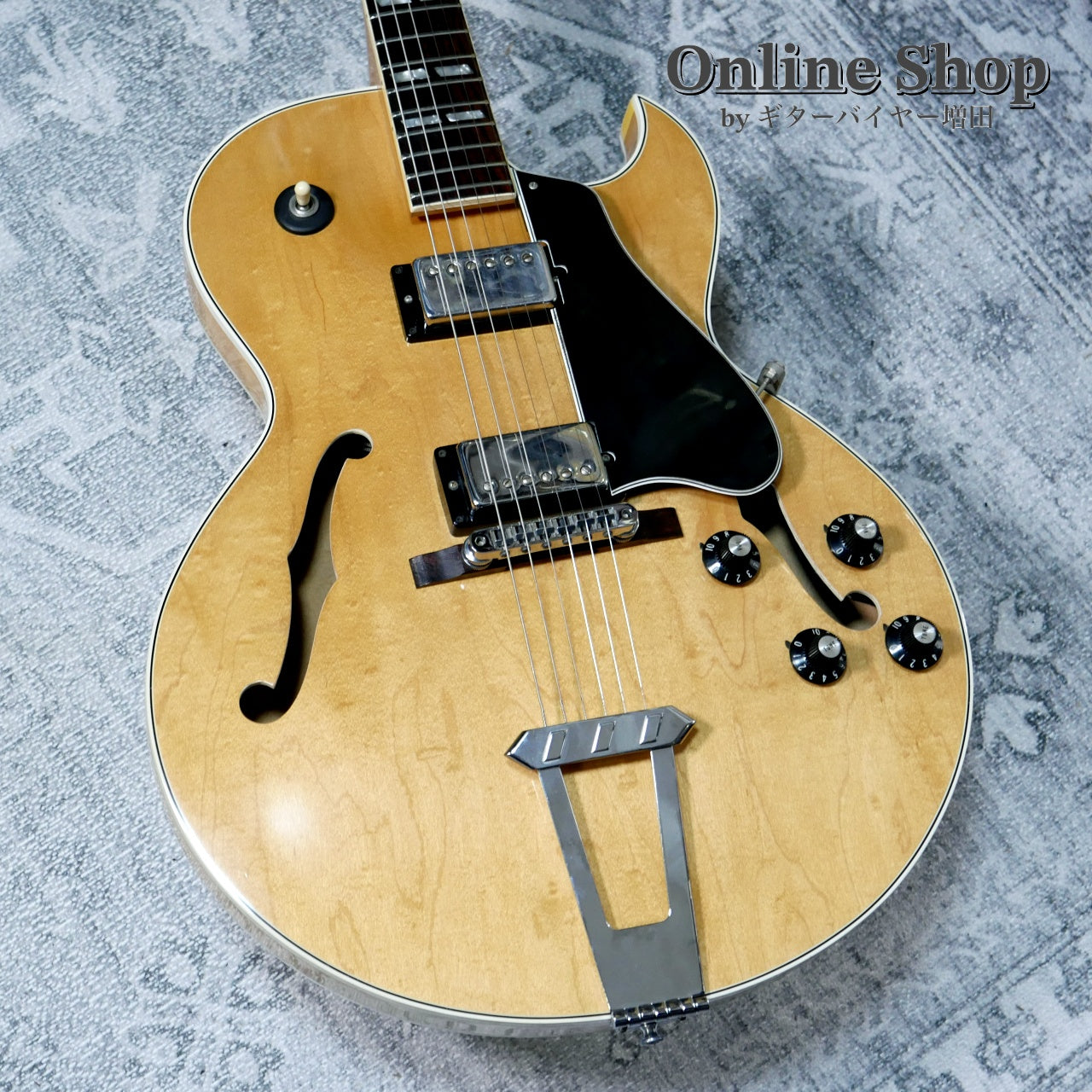 VINTAGE 1976 Gibson ES-175T Natural – ギターバイヤー増田の