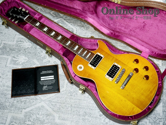 USED 2016 Gibson Custom Shop JAPAN LIMITED 1958 Les Paul Reissue "3pc Top" VOS Hudson Burst