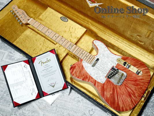 USED 2021 Fender Custom Shop MBS "Kyle McMillin" IKEBE 45th Anniversary Custom Telecaster NOS Trans Pink / White Blonde Back