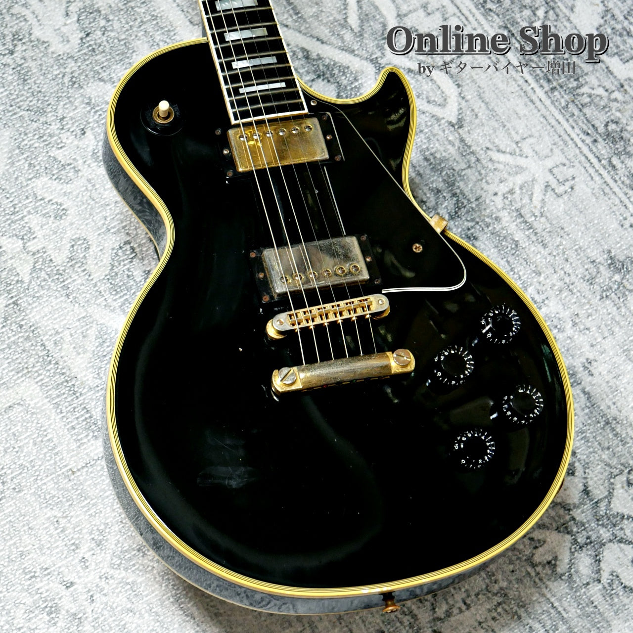 USED 1998 Gibson Les Paul Custom Ebony – ギターバイヤー増田の