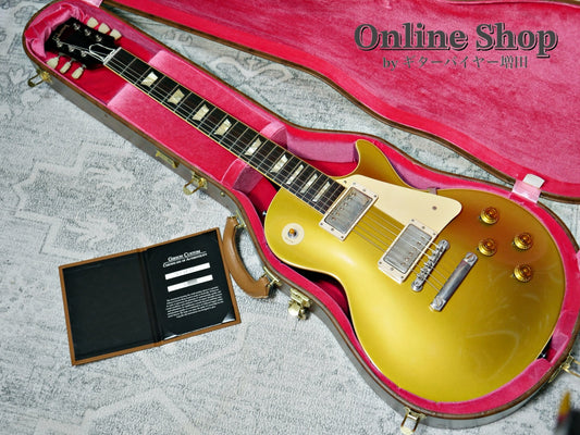 USED 2021 Gibson Custom Shop Historic Collection 1957 Les Paul Goldtop Reissue VOS Double Gold / Dark Back