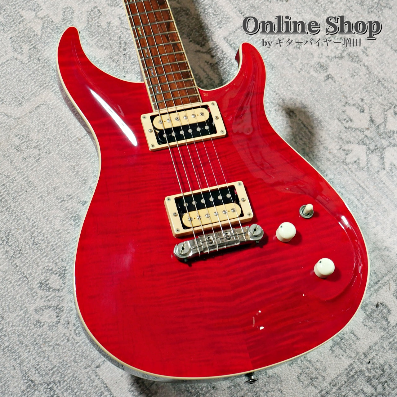 USED 2003 Giffin Guitars Standard 6 String Cherry Red Gloss