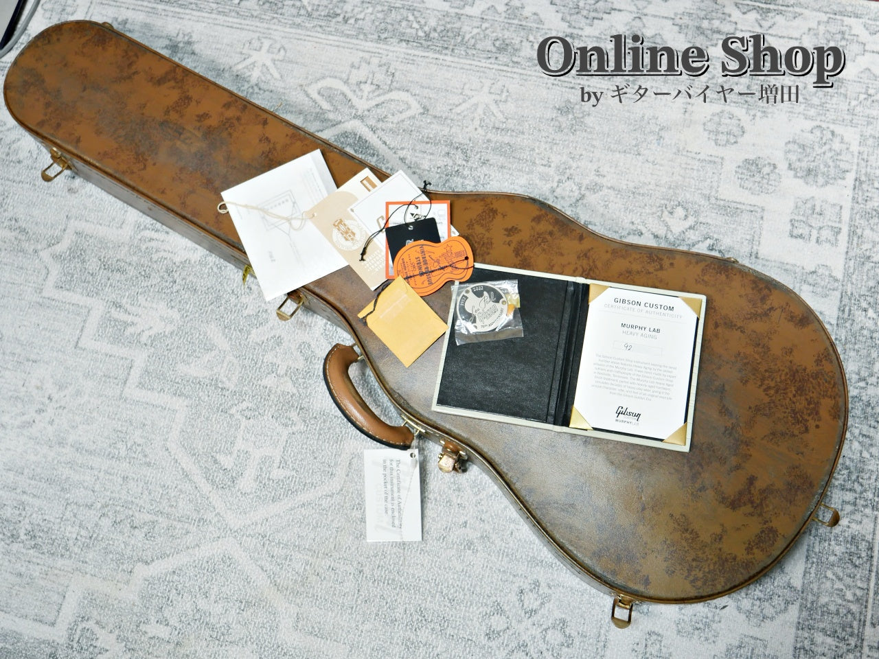 USED 2022 Gibson Custom Shop Murphy Lab 1959 Les Paul Standard Reissue Heavy Aged Green Lemon Fade