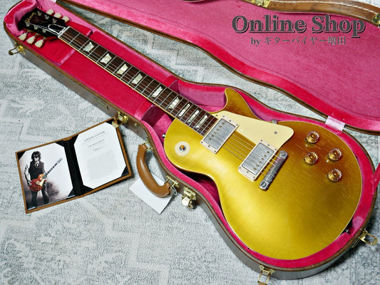 USED 2022 Gibson Custom Shop Limited Run Tak Matsumoto 1955 Les Paul Goldtop Light Aged【#TAK 06x】