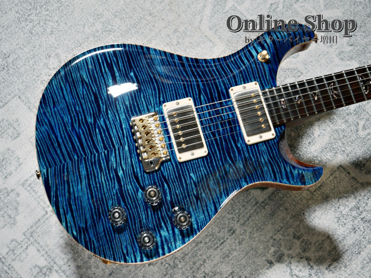 USED 2023 Paul Reed Smith Private Stock #11024 McCarty 594 Trem Aquamarine "Brazilian Rosewood Neck & Fingerboard"