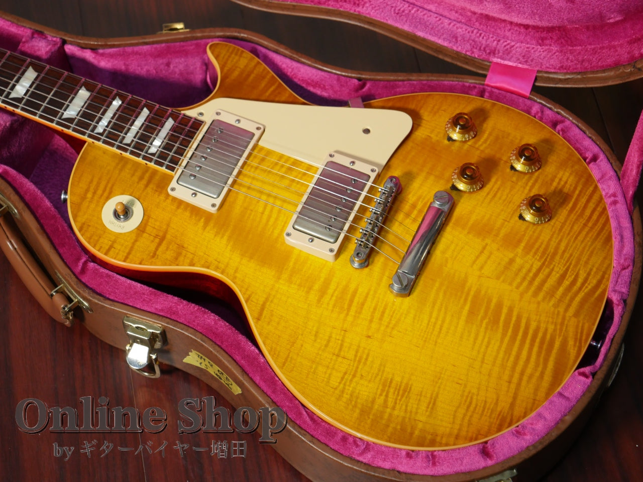 USED 2015 Gibson Custom Shop "True Historic" 1958 Les Paul Reissue Vintage Lemon Burst Vintage Gloss