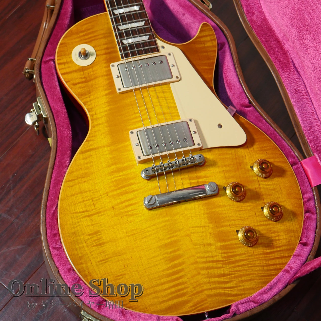USED 2015 Gibson Custom Shop "True Historic" 1958 Les Paul Reissue Vintage Lemon Burst Vintage Gloss