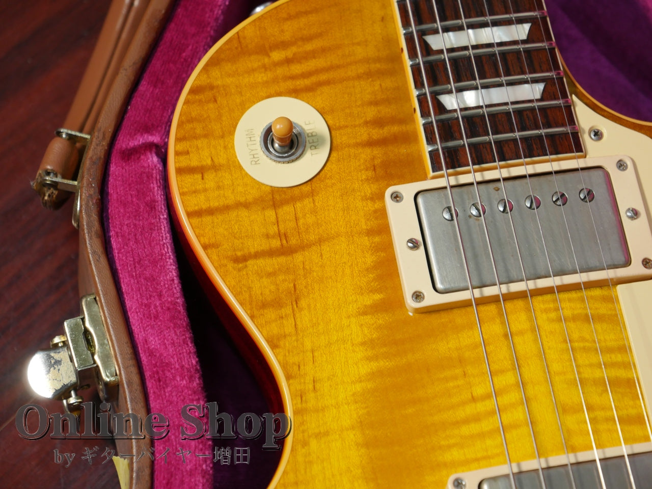 USED 2015 Gibson Custom Shop "True Historic" 1958 Les Paul Reissue Vintage Lemon Burst Vintage Gloss